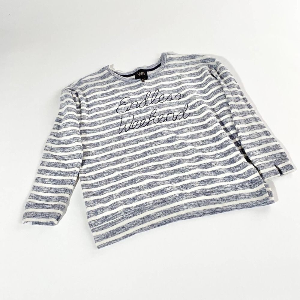 Anthropologie W5 Endless Weekend crew sweatshirt
